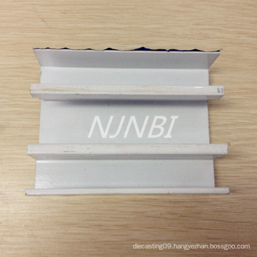 White Painted Aluminum Alloy Extrusion Part and Heat Sink